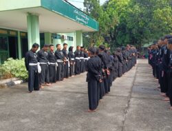 SH Terate Cabang Jakarta Utara kembali menggelar latihan bersama di Aula Ksatria Jaya Gubusbekang 1 Jakarta Utara