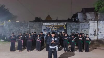 Persaudaraan Setia Hati Terate Ranting Pasar Minggu Cabang Jakarta Selatan Gelar Giat Ujian Kenaikan Tingkat Jambon Ke Hijau