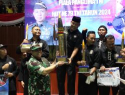 Kontingen SH Terate Pusat Madiun Memperoleh Gelar Juara Umum Pada Kejuaraan Nasional Pencak Silat Piala Panglima TNI Tahun 2024